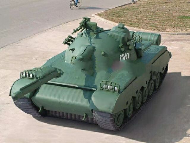 崇信充气坦克战车